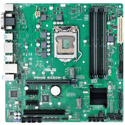 Placa de baza ASUS PRIME B250M-C, 2 sloturi M2 NVME, socket 1151