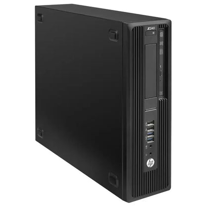 Workstation HP Z240 SFF, Intel Kaby Lake Xeon E3-1230 V6 (peste i7 6700), 16GB DDR4, SSD NVME 256GB + HDD 500GB, video Quadro K620 DDR3 2GB 128-bit, DVD-RW