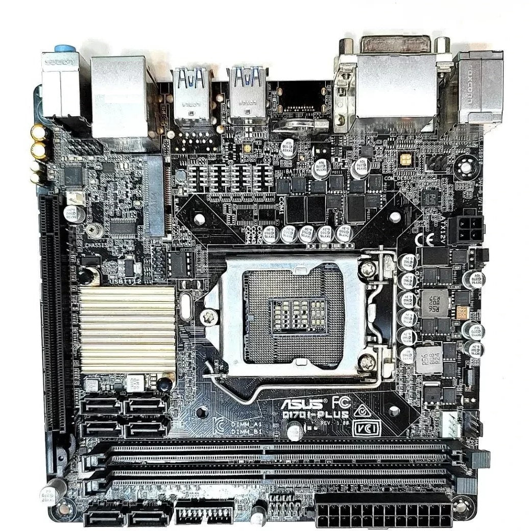 Placa de baza ASUS Q170I-PLUS Mini-ITX, socket 1151, generatia 6 si 7