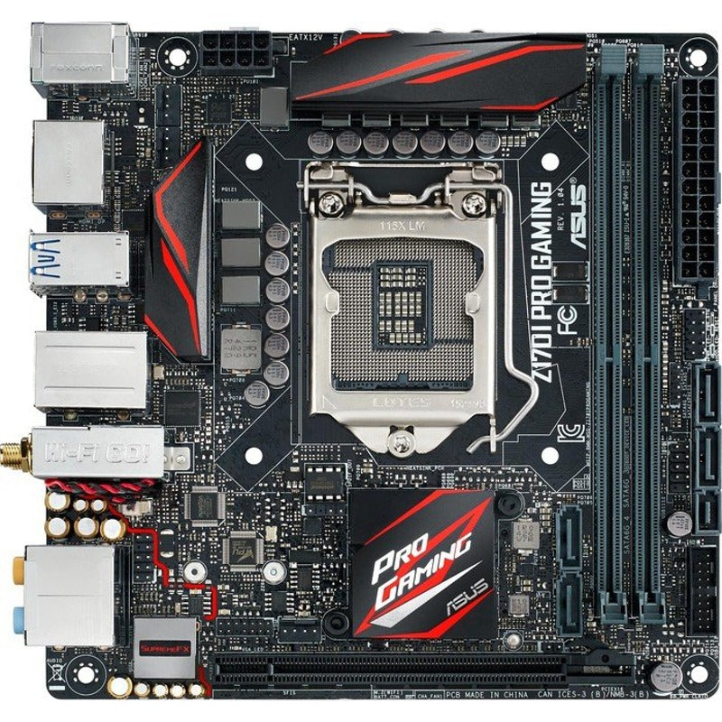 Placa de baza ASUS Z170I PRO GAMING, mITX, WIFI, socket 1151 V1
